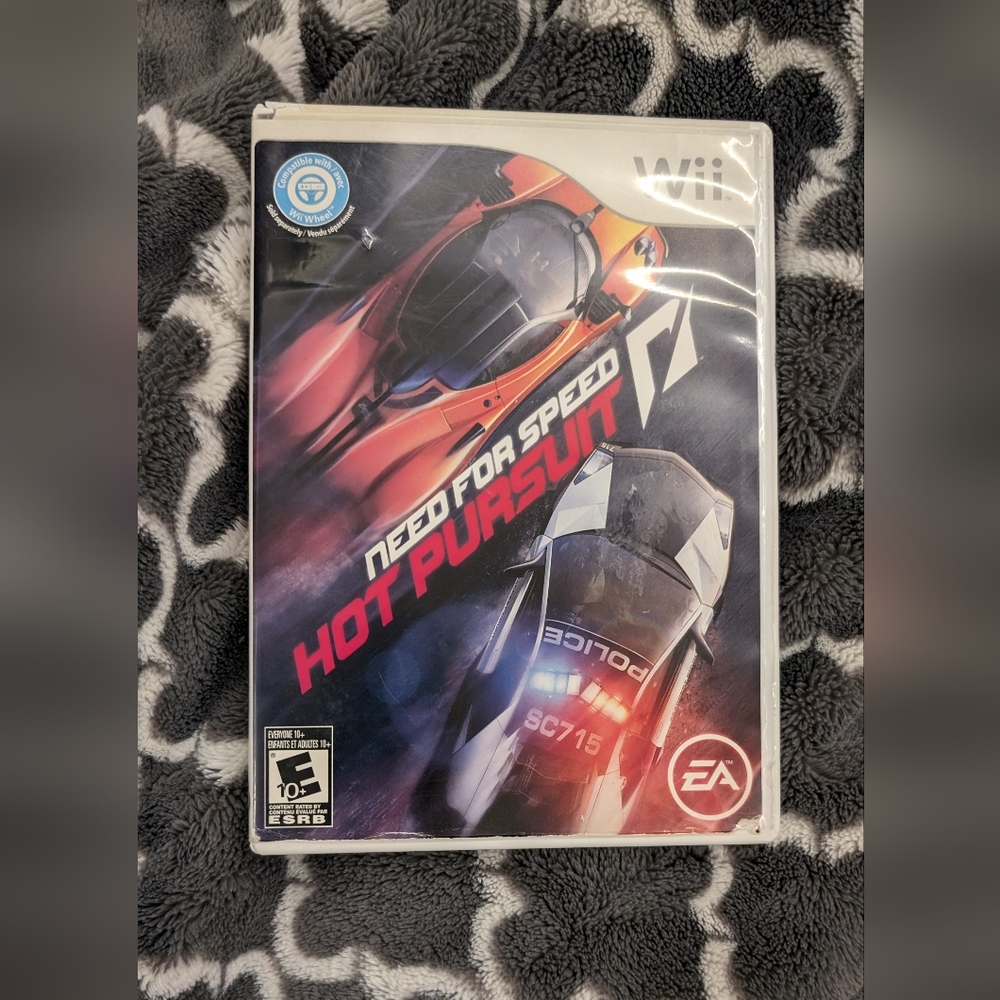Nintendo Wii Need for Speed: Hot Pursuit - Black, Red